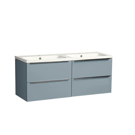Tavistock Cadence 1200mm Wall Hung Vanity Unit - Gloss Spruce - CA600W.GSPx2 - Envy Bathrooms Ltd
