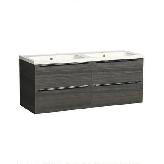 Tavistock Cadence 1200mm Wall Hung Vanity Unit - Tundra Wood - CA600W.TWx2 - Envy Bathrooms Ltd