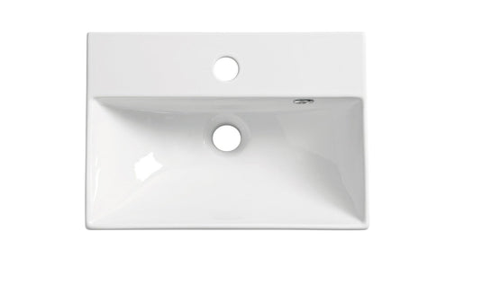 Tavistock Cadence 400 Ceramic Basin for Unit - White - DC12010 - Envy Bathrooms Ltd