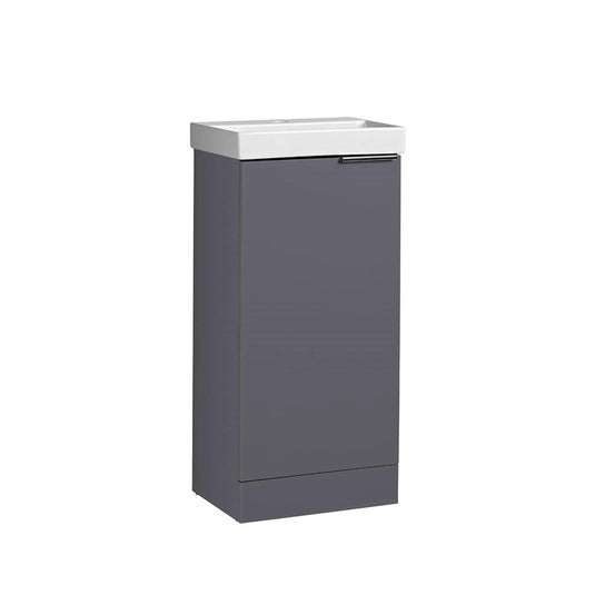 Tavistock Cadence 400mm Cloakroom Unit - Storm Grey - CA400F.SG - Envy Bathrooms Ltd