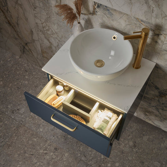 Tavistock Cadence 500 Worktop Bianco Marble | CAWT5SKIT.BM - Envy Bathrooms Ltd