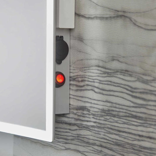 Tavistock Cadence 500 x 700mm Charging Illuminated Mirror - CDM050 - Envy Bathrooms Ltd