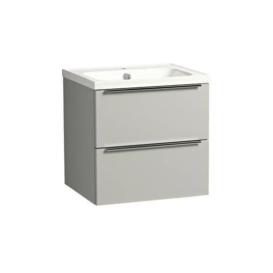 Tavistock Cadence 500mm Wall Hung Vanity Unit - Gloss Light Grey - CA500W.G - Envy Bathrooms Ltd