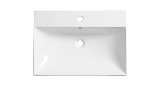 Tavistock Cadence 600 Ceramic Basin for Unit - White - DC12012 - Envy Bathrooms Ltd