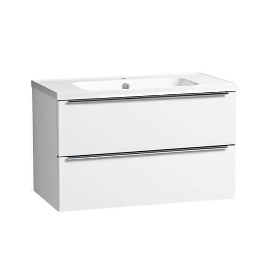 Tavistock Cadence 800mm Wall Hung Vanity Unit - Gloss White - CA800W.W - Envy Bathrooms Ltd