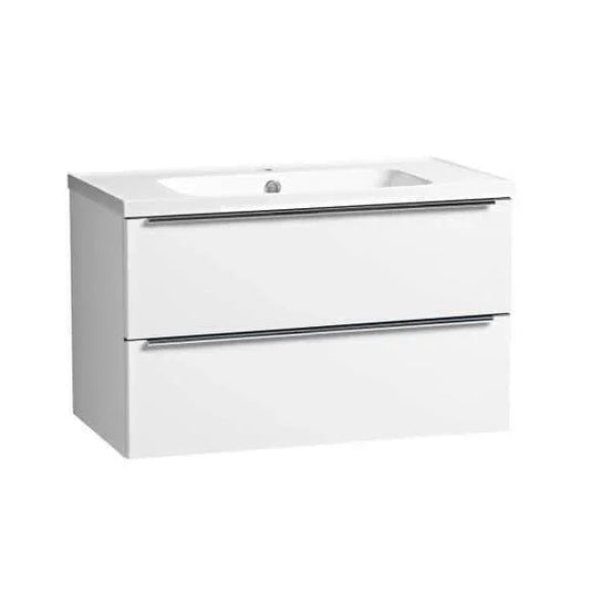 Tavistock Cadence 800mm Wall Hung Vanity Unit - Gloss White - CA800W.W - Envy Bathrooms Ltd