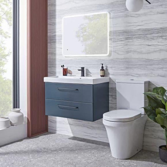 Tavistock Cadence 800mm Wall Hung Vanity Unit - Oxford Blue - CA800W.OB - Envy Bathrooms Ltd