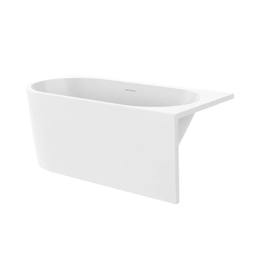Tavistock Cadence Fitted Corner Bath 1500 R White | DC17038 - Envy Bathrooms Ltd