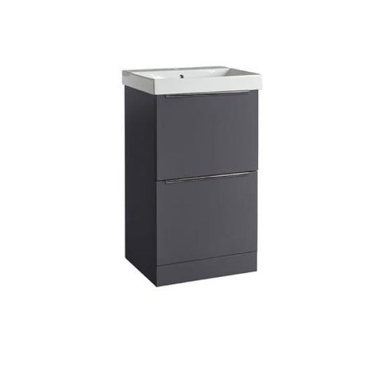 Tavistock Cadence Floorstanding Unit 500mm Storm Grey | CA500F.SG - Envy Bathrooms Ltd