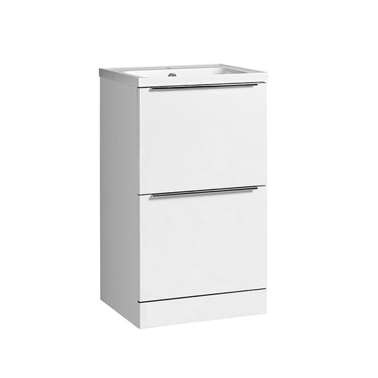 Tavistock Cadence Floorstanding Unit Gloss White 500mm | CA500F.W - Envy Bathrooms Ltd