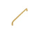 Tavistock Cadence Handle 02 160mm Brushed Brass | CADH02.160.A