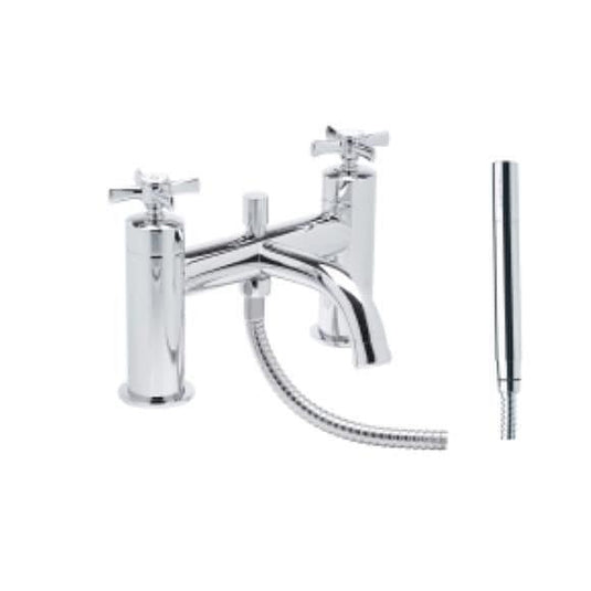 Tavistock Cheltenham Bath Shower Mixer Tap with Hose & Handset - Chrome - TCM42 - Envy Bathrooms Ltd
