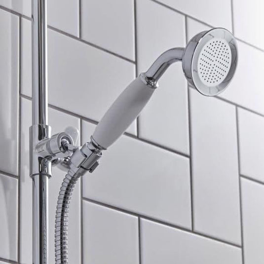 Tavistock Cheltenham Exposed Chrome Dual Function Shower System - Envy Bathrooms Ltd
