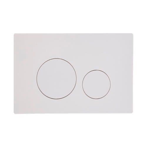 Tavistock Circles Flush Push Plate - Chrome - Envy Bathrooms Ltd