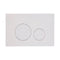 Tavistock Circles Flush Push Plate |  Chrome | TR9012