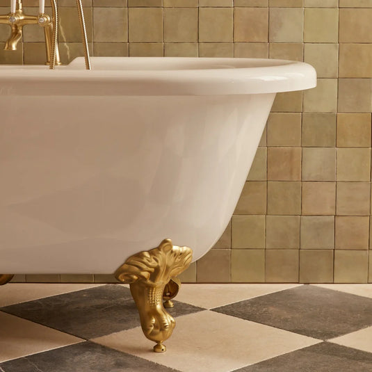 Tavistock Claw Bathtub Feet - Brushed Brass - DC17018 - Envy Bathrooms Ltd