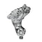 Tavistock Claw Bathtub Feet |  Chrome |  DC17019