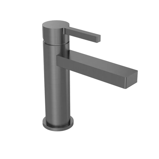 Tavistock Cohort Cross Basin Mixer with Click Waste Gunmetal | TCC2505 - Envy Bathrooms Ltd