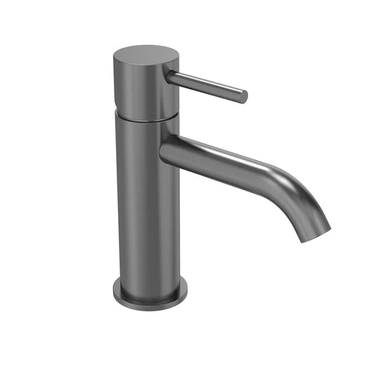 Tavistock Cohort Lever Basin Mixer with Click Waste Gunmetal | TCL2505 - Envy Bathrooms Ltd