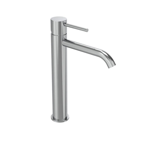 Tavistock Cohort Lever Tall Basin Mixer with Click Waste Chrome | TCL5009 - Envy Bathrooms Ltd