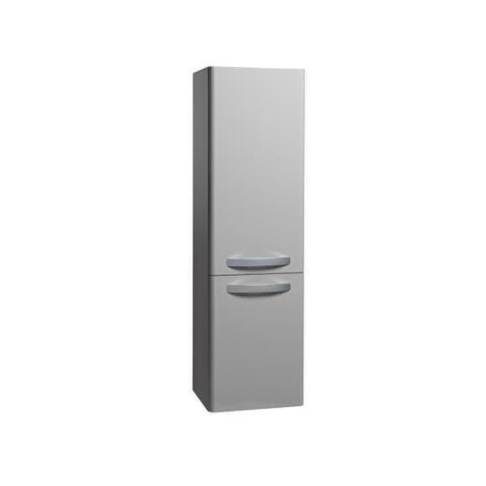 Tavistock Compass 350mm Wall Hung Storage Unit - Gloss Light Grey - Envy Bathrooms Ltd