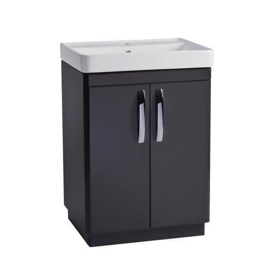 Tavistock Compass 600mm Floorstanding 2 Door Vanity Unit - Gloss Clay - CM600FC - Envy Bathrooms Ltd