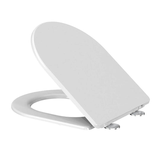 Tavistock Compass Round Slim Soft Close Seat - White - TS1155S-SF - Envy Bathrooms Ltd