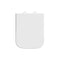 Tavistock Compass Square Slim Wrap Over Soft Close Seat |  White |  TS1051S-SF