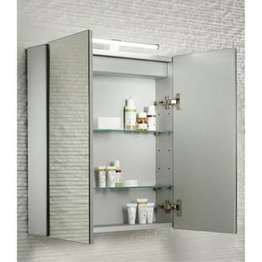 Tavistock Conduct 600 Mirror Cabinet - Chrome - Envy Bathrooms Ltd