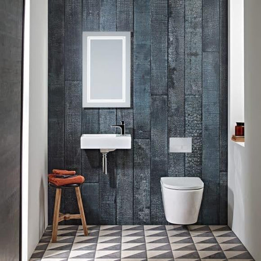 Tavistock Dimension 460mm Wall Hung Cloakroom Basin - Envy Bathrooms Ltd
