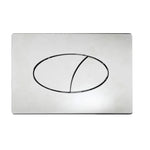 Tavistock Ellipse Flush Plate Chrome - Envy Bathrooms Ltd