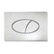 Tavistock Ellipse Flush Plate Chrome |  TR9004