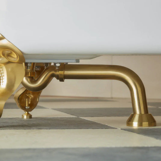 Tavistock Exposed Drain Pipe - Brass - DC17027 - Envy Bathrooms Ltd