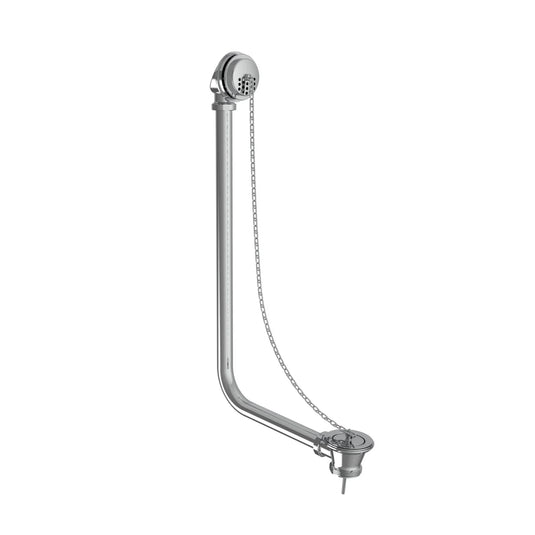 Tavistock Exposed Overflow with Plug & Chain Waste - Chrome - DC17022 - Envy Bathrooms Ltd