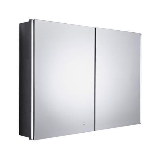 Tavistock Facade 1000mm Recess Mirror Cabinet with Demister & Integrated Power Socket - FCC100U - Envy Bathrooms Ltd