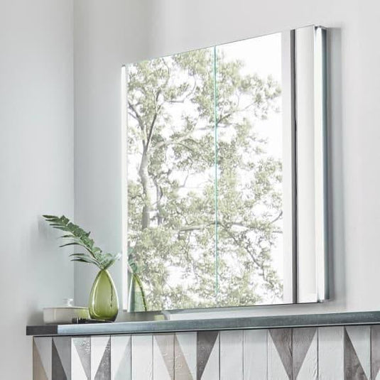 Tavistock Facade 1000mm Recess Mirror Cabinet with Demister & Integrated Power Socket - FCC100U - Envy Bathrooms Ltd
