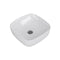Tavistock Foss 400 x 400mm Square Freestanding Bowl |  White |  DC12052