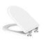 Tavistock Gloss White Painted FSC Soft Close Seat with Chrome Hinges |  DC4035-SF