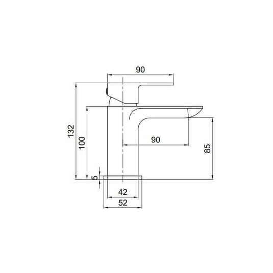 Tavistock Haze Basin Mixer Tap with Click Waste - Chrome - THZ11 - Envy Bathrooms Ltd