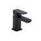 Tavistock Haze Mini Basin Mono Mixer Tap with Click Waste |  Matt Black |  THZ6103