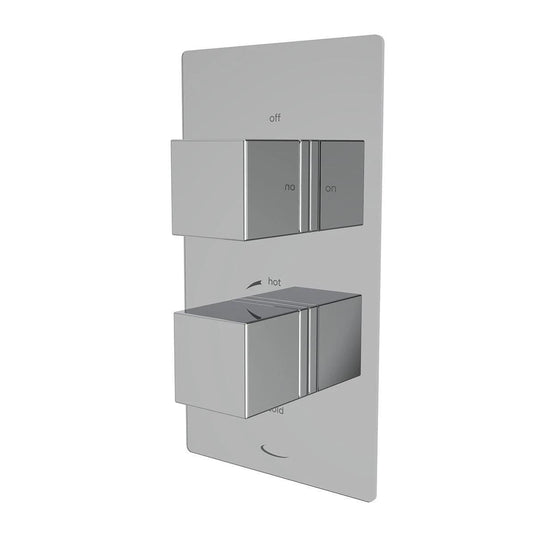 Tavistock Index Dual Function Concealed Shower Valve - Chrome - SND1613 - Envy Bathrooms Ltd