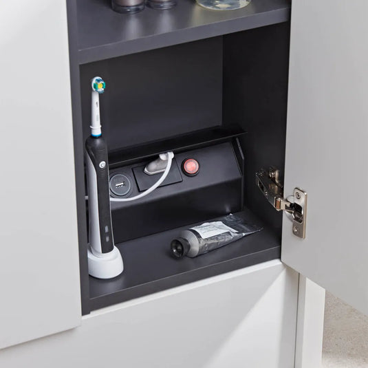 Tavistock Internal Charging Station Matt Black | DC6001 - Envy Bathrooms Ltd