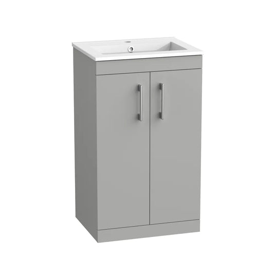 Tavistock Kew 500 Freestanding Unit Matt Light Grey | KW5F-MLG - Envy Bathrooms Ltd