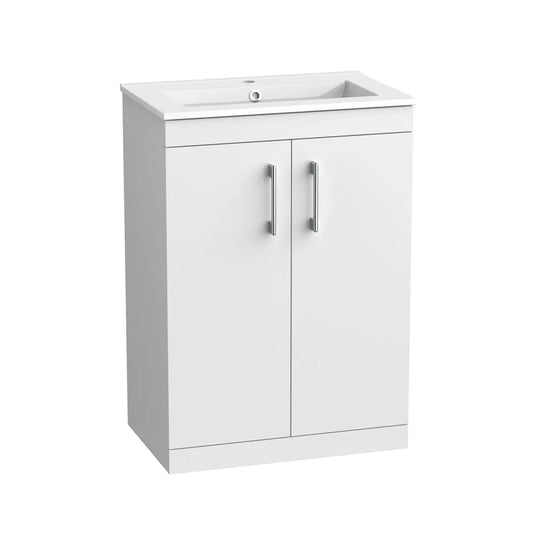 Tavistock Kew 600 Freestanding Unit Gloss White | KW6F-GW - Envy Bathrooms Ltd
