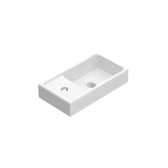 Tavistock Kew Cloakroom Ceramic Basin White | KW400C - Envy Bathrooms Ltd