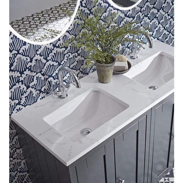 Worktop Upstand Tavistock Lansdown 1200mm Straight Double Basin Worktop & Upstand | Ca
