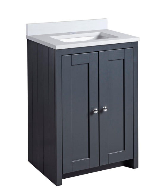 Tavistock Lansdown 1200mm Underslung Floorstanding Vanity Unit - Matt Dark Grey - LAN600US.DGM - Envy Bathrooms Ltd