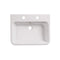 Tavistock Lansdown 570mm 2TH Basin |  White |  DC14001