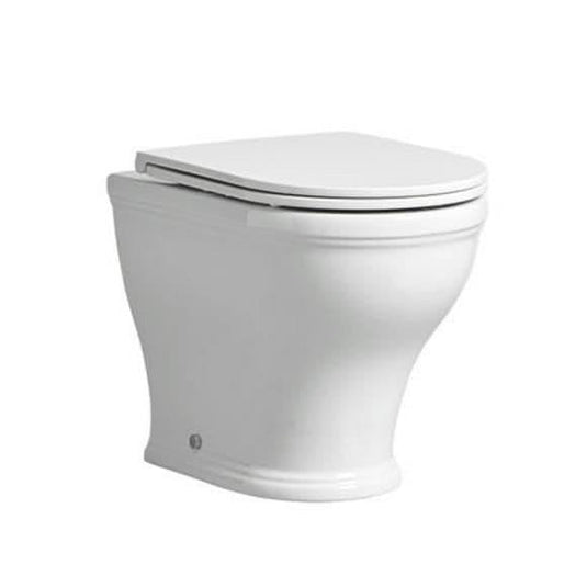 Tavistock Lansdown Back to Wall Pan - White - DC14044 - Envy Bathrooms Ltd