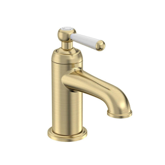 Tavistock Lansdown Basin Mono Mixer Tap with Click Waste - Brushed Brass - TLD2504 - Envy Bathrooms Ltd